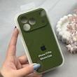 قاب گوشی iPhone 17 Pro آیفون سیلیکونی اورجینال پاک کنی درجه یک زیربسته محافظ لنزدار سبز کد 120682