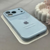 قاب گوشی iPhone 17 Pro آیفون سیلیکونی اورجینال پاک کنی درجه یک زیربسته محافظ لنزدار آبی کد 120686