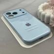 قاب گوشی iPhone 17 Pro آیفون سیلیکونی اورجینال پاک کنی درجه یک زیربسته محافظ لنزدار آبی کد 120686