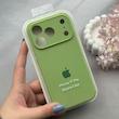 قاب گوشی iPhone 17 Pro آیفون سیلیکونی اورجینال پاک کنی درجه یک زیربسته محافظ لنزدار سبز کد 120688