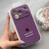 قاب گوشی iPhone 17 Pro آیفون سیلیکونی اورجینال پاک کنی درجه یک زیربسته محافظ لنزدار بنفش کد 120693