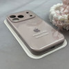 قاب گوشی iPhone 17 Pro آیفون سیلیکونی اورجینال پاک کنی درجه یک زیربسته محافظ لنزدار خاکی کد 120704