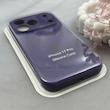قاب گوشی iPhone 17 Pro آیفون سیلیکونی اورجینال پاک کنی درجه یک زیربسته محافظ لنزدار بنفش تیره کد 120712