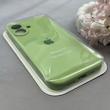 قاب گوشی iPhone 17 آیفون سیلیکونی اورجینال پاک کنی درجه یک زیربسته محافظ لنزدار سبز کد 120719