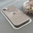 قاب گوشی iPhone 17 آیفون سیلیکونی اورجینال پاک کنی درجه یک زیربسته محافظ لنزدار خاکی کد 120723