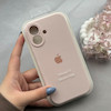 قاب گوشی iPhone 17 آیفون سیلیکونی اورجینال پاک کنی درجه یک زیربسته محافظ لنزدار صورتی روشن کد 120724