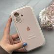 قاب گوشی iPhone 17 آیفون سیلیکونی اورجینال پاک کنی درجه یک زیربسته محافظ لنزدار صورتی روشن کد 120724