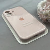 قاب گوشی iPhone 17 آیفون سیلیکونی اورجینال پاک کنی درجه یک زیربسته محافظ لنزدار صورتی روشن کد 120724