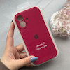 قاب گوشی iPhone 17 آیفون سیلیکونی اورجینال پاک کنی درجه یک زیربسته محافظ لنزدار آلبالویی کد 120726