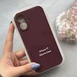 قاب گوشی iPhone 17 آیفون سیلیکونی اورجینال پاک کنی درجه یک زیربسته محافظ لنزدار زرشکی کد 120728