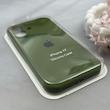 قاب گوشی iPhone 17 آیفون سیلیکونی اورجینال پاک کنی درجه یک زیربسته محافظ لنزدار سبز کد 120729