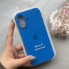 قاب گوشی iPhone 17 آیفون سیلیکونی اورجینال پاک کنی درجه یک زیربسته محافظ لنزدار آبی تیره کد 120735