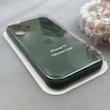 قاب گوشی iPhone 17 آیفون سیلیکونی اورجینال پاک کنی درجه یک زیربسته محافظ لنزدار سبز تیره کد 120736