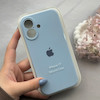 قاب گوشی iPhone 17 آیفون سیلیکونی اورجینال پاک کنی درجه یک زیربسته محافظ لنزدار آبی کد 120738