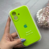 قاب گوشی iPhone 17 آیفون سیلیکونی اورجینال پاک کنی درجه یک زیربسته محافظ لنزدار سبز فسفری کد 120742