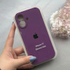 قاب گوشی iPhone 17 آیفون سیلیکونی اورجینال پاک کنی درجه یک زیربسته محافظ لنزدار بنفش کد 120747