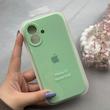 قاب گوشی iPhone 17 آیفون سیلیکونی اورجینال پاک کنی درجه یک زیربسته محافظ لنزدار سبز کد 120748
