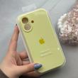 قاب گوشی iPhone 17 آیفون سیلیکونی اورجینال پاک کنی درجه یک زیربسته محافظ لنزدار لیمویی کد 120749