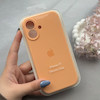 قاب گوشی iPhone 17 آیفون سیلیکونی اورجینال پاک کنی درجه یک زیربسته محافظ لنزدار نارنجی روشن کد 120753