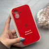 قاب گوشی iPhone 17 آیفون سیلیکونی اورجینال پاک کنی درجه یک زیربسته محافظ لنزدار قرمز کد 120754