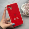 قاب گوشی iPhone 13 آیفون سیلیکونی اورجینال پاک کنی درجه یک زیربسته محافظ لنزدار قرمز کد 120773