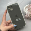 قاب گوشی iPhone 13 آیفون سیلیکونی اورجینال پاک کنی درجه یک زیربسته محافظ لنزدار خاکستری کد 120774
