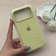 قاب گوشی iPhone 17 Pro Max آیفون سیلیکونی اورجینال پاک کنی درجه یک زیربسته لیمویی کد 119769