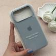 قاب گوشی iPhone 17 Pro Max آیفون سیلیکونی اورجینال پاک کنی درجه یک زیربسته آبی فیلی کد 119774