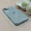 قاب گوشی iPhone 17 آیفون سیلیکونی اورجینال پاک کنی درجه یک زیربسته آبی فیلی کد 119778