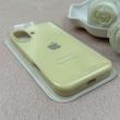 قاب گوشی iPhone 17 آیفون سیلیکونی اورجینال پاک کنی درجه یک زیربسته لیمویی کد 119783