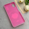 قاب گوشی Galaxy A06 سامسونگ دوتیکه مات پاستیلی عروسکی برجسته هلو کیوت صورتی کد 123401