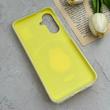 قاب گوشی Galaxy A36 سامسونگ دوتیکه مات پاستیلی عروسکی برجسته آناناس کیوت زرد کد 123477