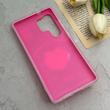قاب گوشی Galaxy S25 Ultra سامسونگ دوتیکه مات پاستیلی عروسکی برجسته هلو کیوت صورتی کد 123559