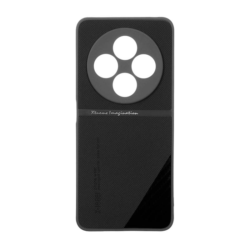 قاب گوشی Redmi 14C - Poco C75 شیائومی اورجینال چرمی نرم سوزنی مشکی کد 97630