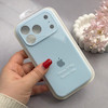 قاب گوشی iPhone 17 Pro آیفون سیلیکونی اورجینال پاک کنی درجه یک زیربسته محافظ لنزدار آبی روشن کد 130076