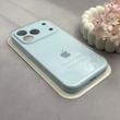 قاب گوشی iPhone 17 Pro آیفون سیلیکونی اورجینال پاک کنی درجه یک زیربسته محافظ لنزدار آبی روشن کد 130076