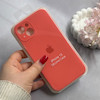 قاب گوشی iPhone 13 آیفون سیلیکونی اورجینال پاک کنی درجه یک زیربسته محافظ لنزدار مرجانی کد 130080