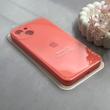 قاب گوشی iPhone 13 آیفون سیلیکونی اورجینال پاک کنی درجه یک زیربسته محافظ لنزدار مرجانی کد 130080