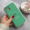 قاب گوشی iPhone 13 آیفون سیلیکونی اورجینال پاک کنی درجه یک زیربسته محافظ لنزدار سبز آبی کد 130081