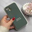 قاب گوشی iPhone 13 آیفون سیلیکونی اورجینال پاک کنی درجه یک زیربسته محافظ لنزدار سبز کد 130085