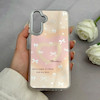 قاب گوشی Galaxy A15 سامسونگ اورجینال فانتزی سخت آینه ای لنز کرومی ایربگ دار طرح پاپیون کیوت کد 121723