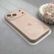 قاب گوشی iPhone 17 Pro Max آیفون سیلیکونی اورجینال پاک کنی درجه یک زیربسته محافظ لنزدار پنککی کد 130096