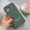 قاب گوشی iPhone 17 Pro Max آیفون سیلیکونی اورجینال پاک کنی درجه یک زیربسته محافظ لنزدار سبز ارتشی کد 130097