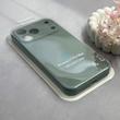 قاب گوشی iPhone 17 Pro Max آیفون سیلیکونی اورجینال پاک کنی درجه یک زیربسته محافظ لنزدار سبز ارتشی کد 130097