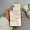 قاب گوشی Galaxy A25 سامسونگ اورجینال فانتزی سخت آینه ای لنز کرومی ایربگ دار طرح پاپیون کیوت کد 121796