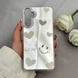 قاب گوشی Galaxy A25 سامسونگ اورجینال فانتزی سخت آینه ای لنز کرومی ایربگ دار طرح قلب کیوت کد 121797