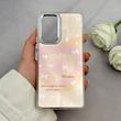 قاب گوشی Galaxy A53 سامسونگ اورجینال فانتزی سخت آینه ای لنز کرومی ایربگ دار طرح پاپیون کیوت کد 121862