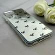 قاب گوشی Galaxy A12 - M12 سامسونگ اورجینال فانتزی سخت آینه ای لنز کرومی ایربگ دار طرح پاپیون کیوت کد 121953