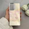 قاب گوشی Galaxy A32 4G سامسونگ اورجینال فانتزی سخت آینه ای لنز کرومی ایربگ دار طرح پاپیون کیوت کد 121992