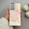 قاب گوشی Galaxy A52 4G - Galaxy A52 5G - Galaxy A52S سامسونگ اورجینال فانتزی سخت آینه ای لنز کرومی ایربگ دار طرح پاپیون کیوت کد 122010